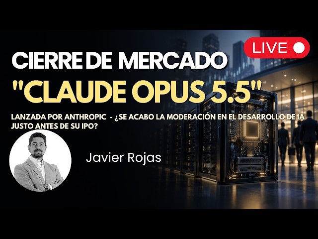 Anthropic lanza "Claude Opus 5.5" | Cierre de Mercado  | Inversiones y Trading