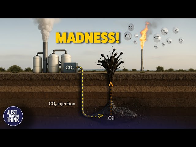 The INSANE Carbon Capture SCAM continues.