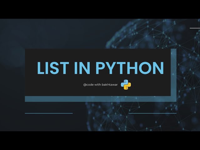 Python Lists & Indexing Tutorial | Lesson 7 for Beginners (Hindi/Urdu)