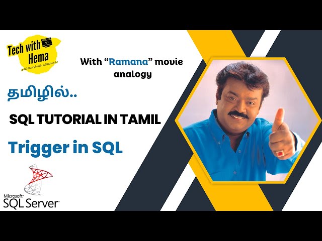 SQL Triggers in Tamil | Easy Explanation with Examples