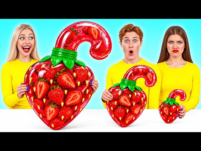 Desafío Placa Grande, Mediana y Pequeña | Divertidos Cocina Momentos de Multi DO Challenge
