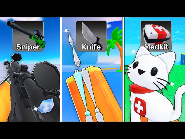 Winning with BEST SKIN for EVERY WEAPON in Rivals!