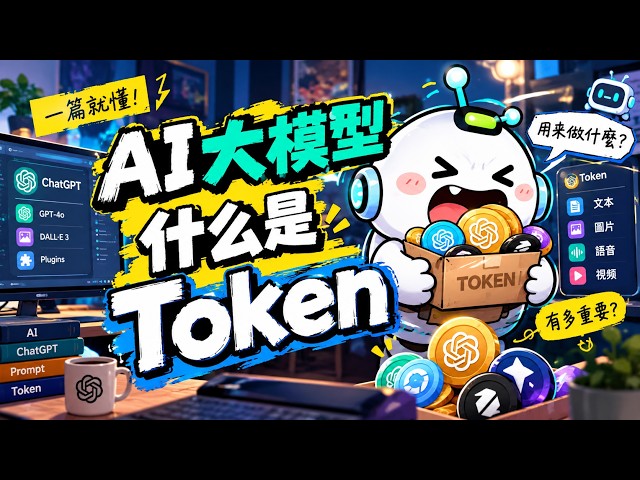 一個視頻徹底搞懂AI大模型Token是什麼？ A video that thoroughly explains what an AI big model token is?#java