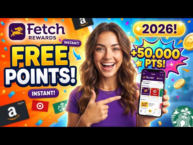 Fetch rewards hack free points 2026! New method 