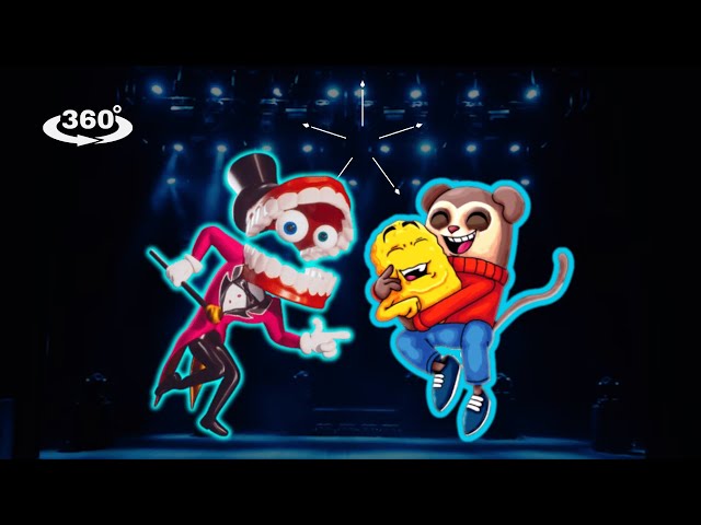 360VR Screen Surprise! Twiddlefinger and The Amazing Digital Circus Characters Come to Life!