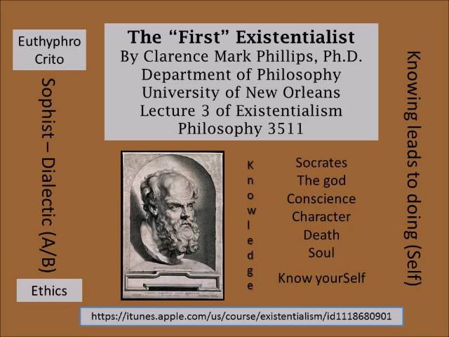 The "First" Existentialist