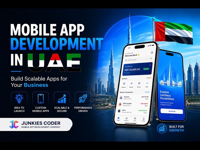 Best Mobile App Development Company in UAE | Build Scalable Apps for Your Business.
