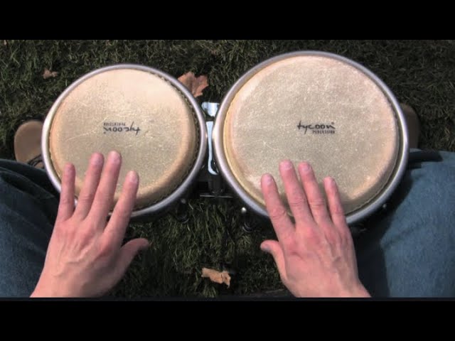 Drum Music (Bongo drums, relaxing, instrumental background music)