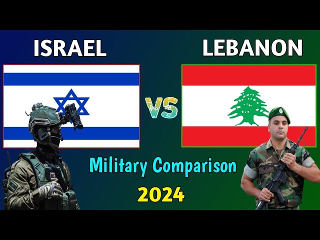 Israel vs Lebanon Military Power Comparison 2024 | Lebanon vs Israel Military Comparison 2024