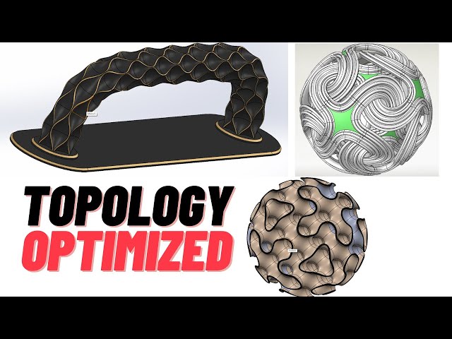 This is What Future Engineering Designs Look Like | Topology Optimization in SolidWorks