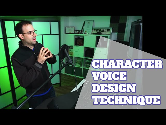 Character Voice Design Technique