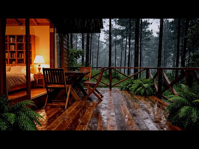💤 Night Rain Sounds | Soothing Ambience for Deep Sleep, Insomnia Relief & Calm 🌙