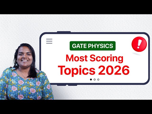 GATE Physics 2026 | Most Important Topics