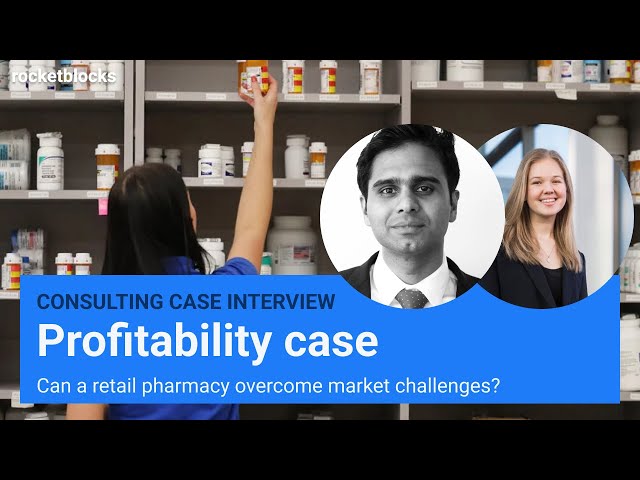 Profitability consulting case interview: pharmacy strategy (w/ ex-Bain & BCG Consultants)