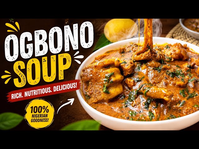 The BEST Ogbono Soup Recipe Ever! Thick, Rich & Delicious 😋