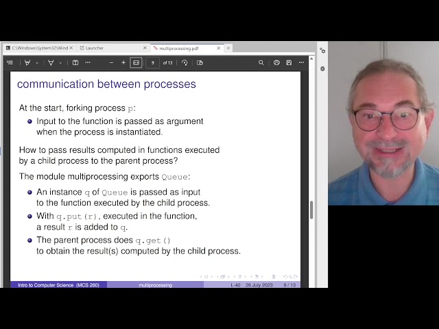 High Level Parallel Processing in Python with the multiprocessing module