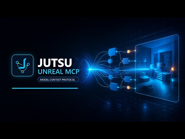 Unreal Engine AI Agent Showcase - Jutsu Unreal MCP