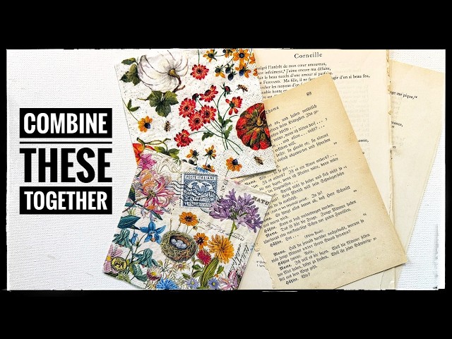2 Ways To Transform Book Pages & Napkins Into Beautiful Envelopes.
