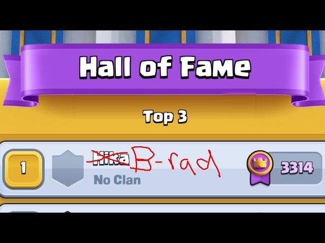 I can't believe I'm Top 1 in the world