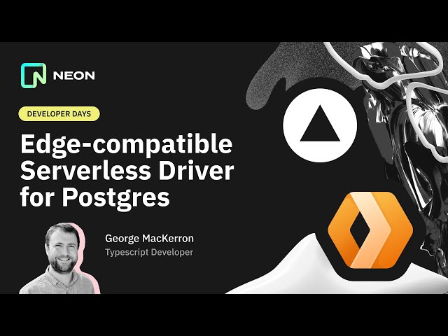 Edge-compatible Serverless Driver for Postgres