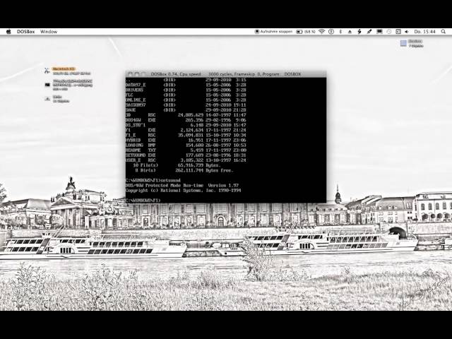 DosBox auf dem Mac