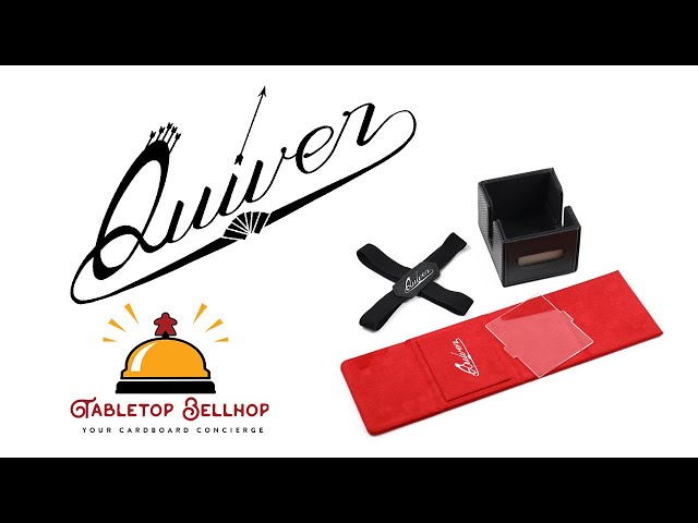 Unboxing Quivertime CITADEL Deck Block. Premium card protection for tabletop card game players.