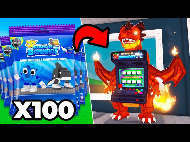I Bought 100 DLC BOXES to Get RAREST Secret Brainrots!