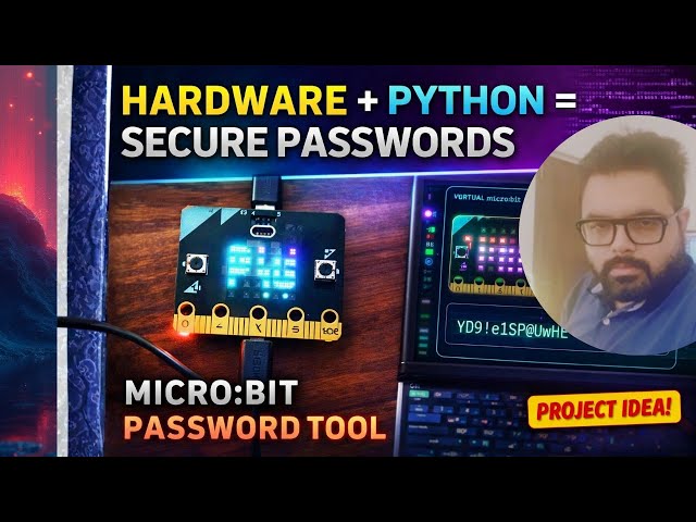 Hardware-Based Password Generator using BBC micro:bit and Python | Project Idea