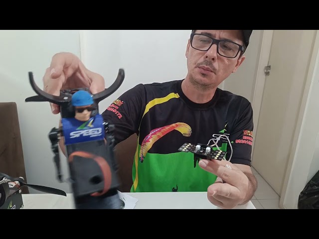 Iluminação noturna para Paramotor Rc