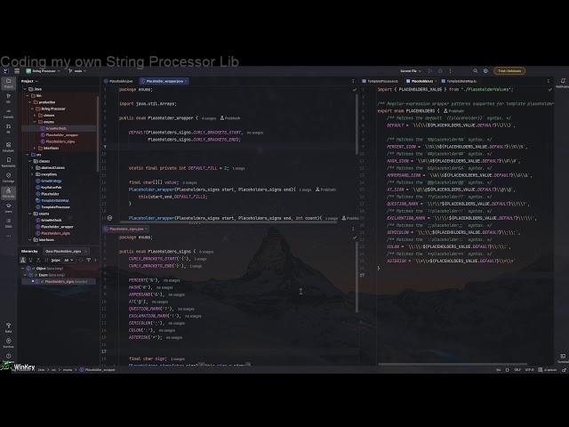 🔴 Live :: Coding my own String Processor Lib | Java