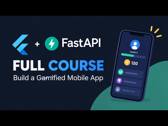 Building a Gamified App for Developers with Flutter & FastAPI from Scratch