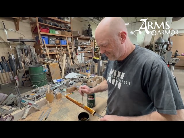 How we make sword grips