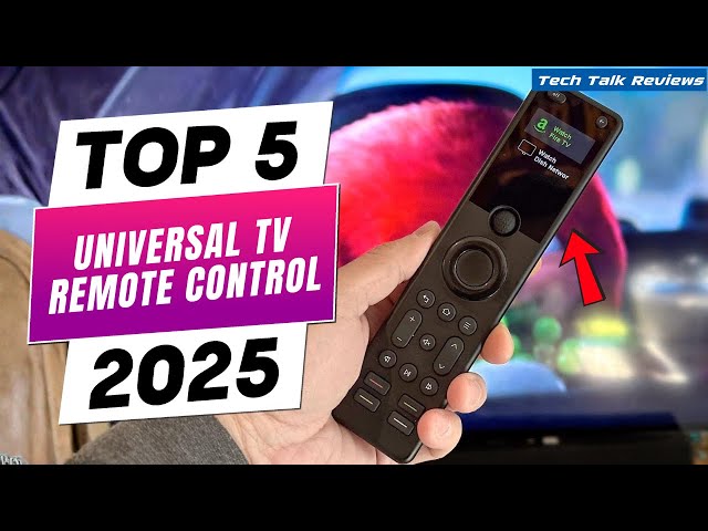 Top 5 Best Universal TV Remote Controls You’ll Love in 2025!
