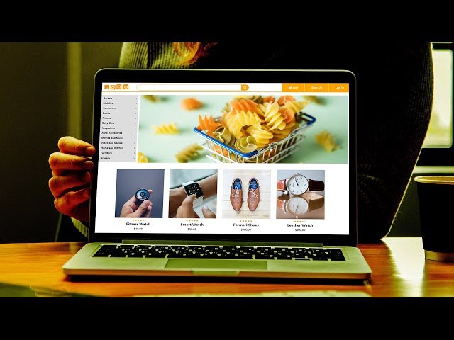 How To Make ECommerce Website Using HTML CSS And Bootstrap Step By Step