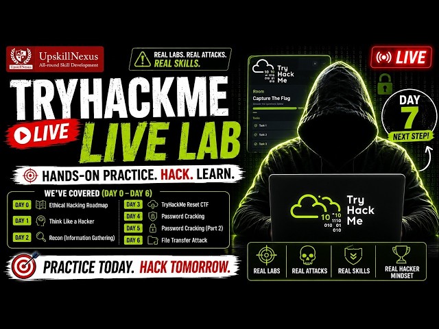 TryHackMe Day 7 Lab Walkthrough | Ethical Hacking Series | Real Hacking Practice #tryhackme