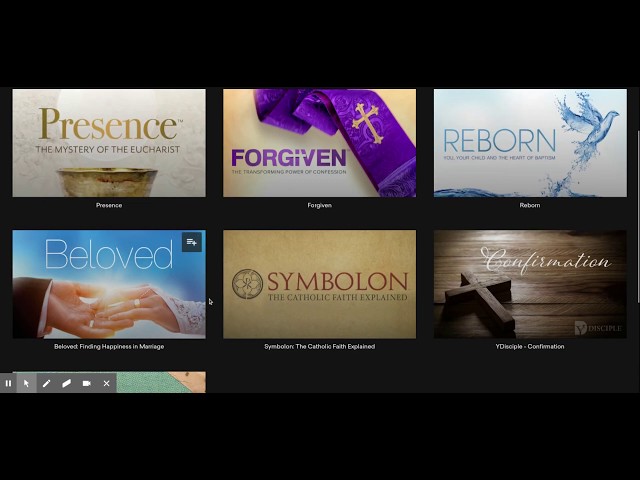Login on Formed · The Catholic Faith. On demand.