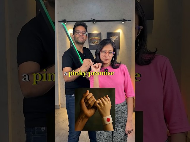 Real meaning of PINKY PROMISE 😥