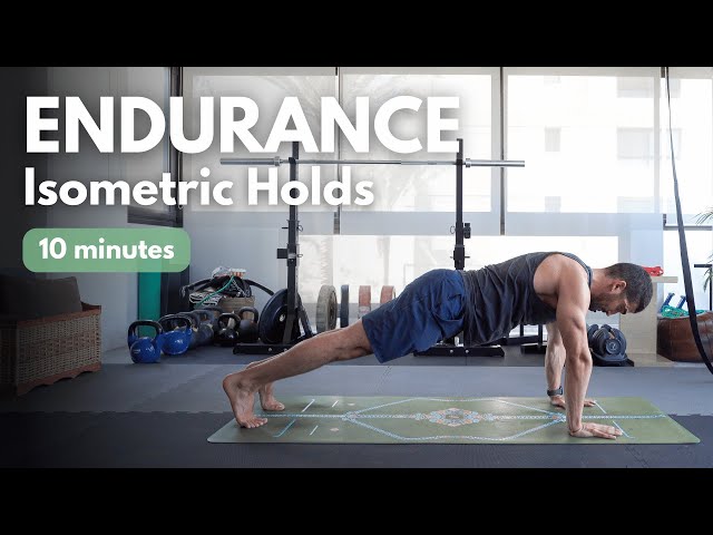 10 Min Isometric Workout For Health and Stability