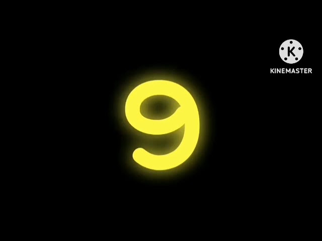 Tilt Neon (variable font) – Countdown from 20 to 0