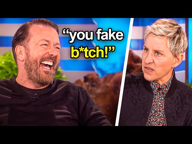 Ricky Gervais DESTROYING Talk Show Hosts For 10 Minutes Straight!