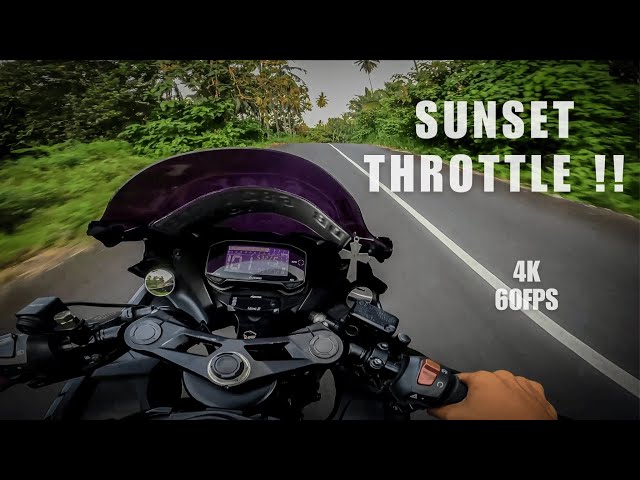 POV GOLDEN HOUR RIDE !! The Pure Sound of Suzuki GSX R150 | Free Roam Motovlog Ride | 4K 60FPS