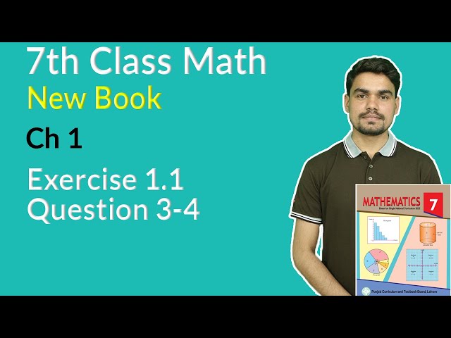 Class 7 Math Chapter 1 - Class 7 Maths Chapter 1 Exercise 1.1 Question 3,4 - 7 Class Maths Chapter 1