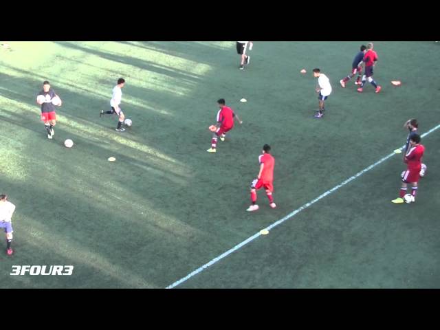 3v1 Possession Soccer training [U14s] (the standard)