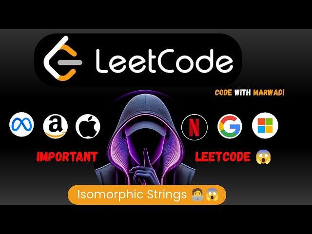 Isomorphic Strings LeetCode 205 | HashMap Two-Way Mapping in Java😱🧑‍💻