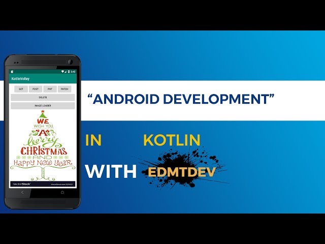 Kotlin Android Tutorial - Request Restful Service with Volley