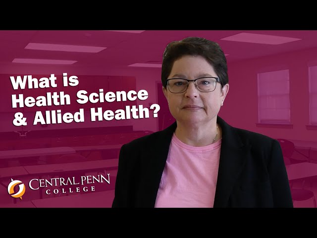 What is Health Science and Allied Health?