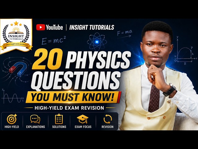Can You Answer These 20 Physics Questions? 🔥 | General Physics Exam Revision