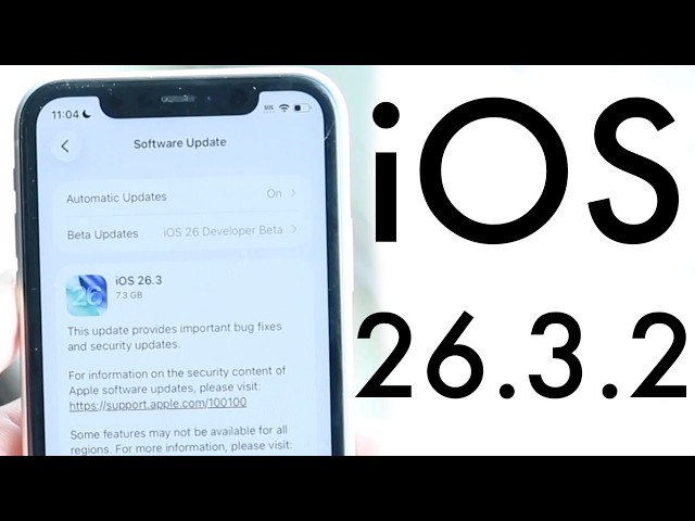 iOS 26.3.2