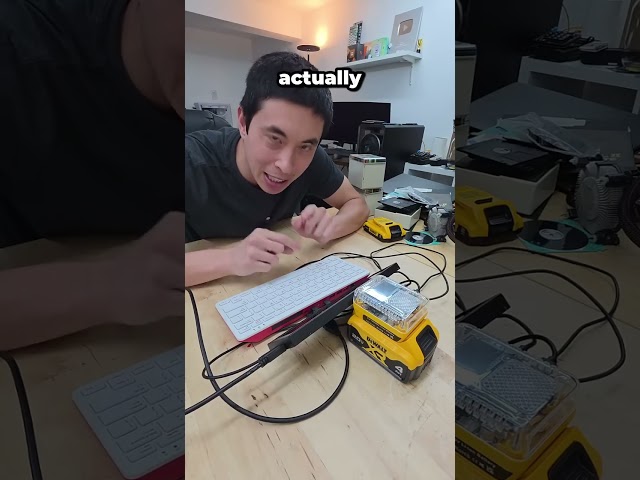 Φτιάχνω Cyberdeck που δουλεύει με μπαταρία DeWalt