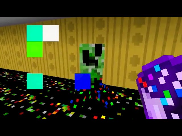 Pibby Glitch Herobrine, Creeper, Zombie, Skeleton Mod in Minecraft PE #MCPEAddons